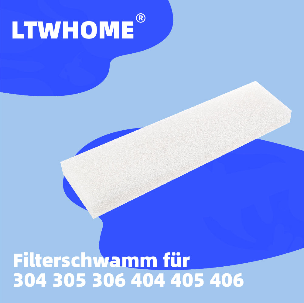 LTWHOME Filterschwamm für Fluval 304 305 306 404 405 406