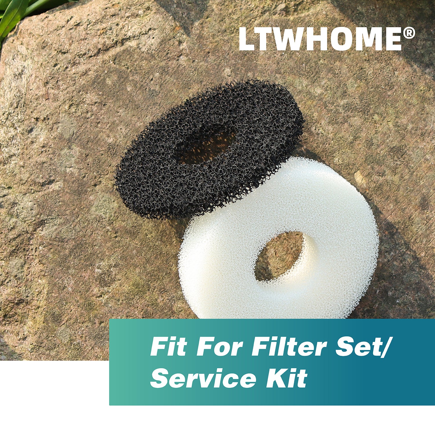 LTWHOME Schaum- und Kohle Ringe Passend für Biorb Filter Set/Service Kit