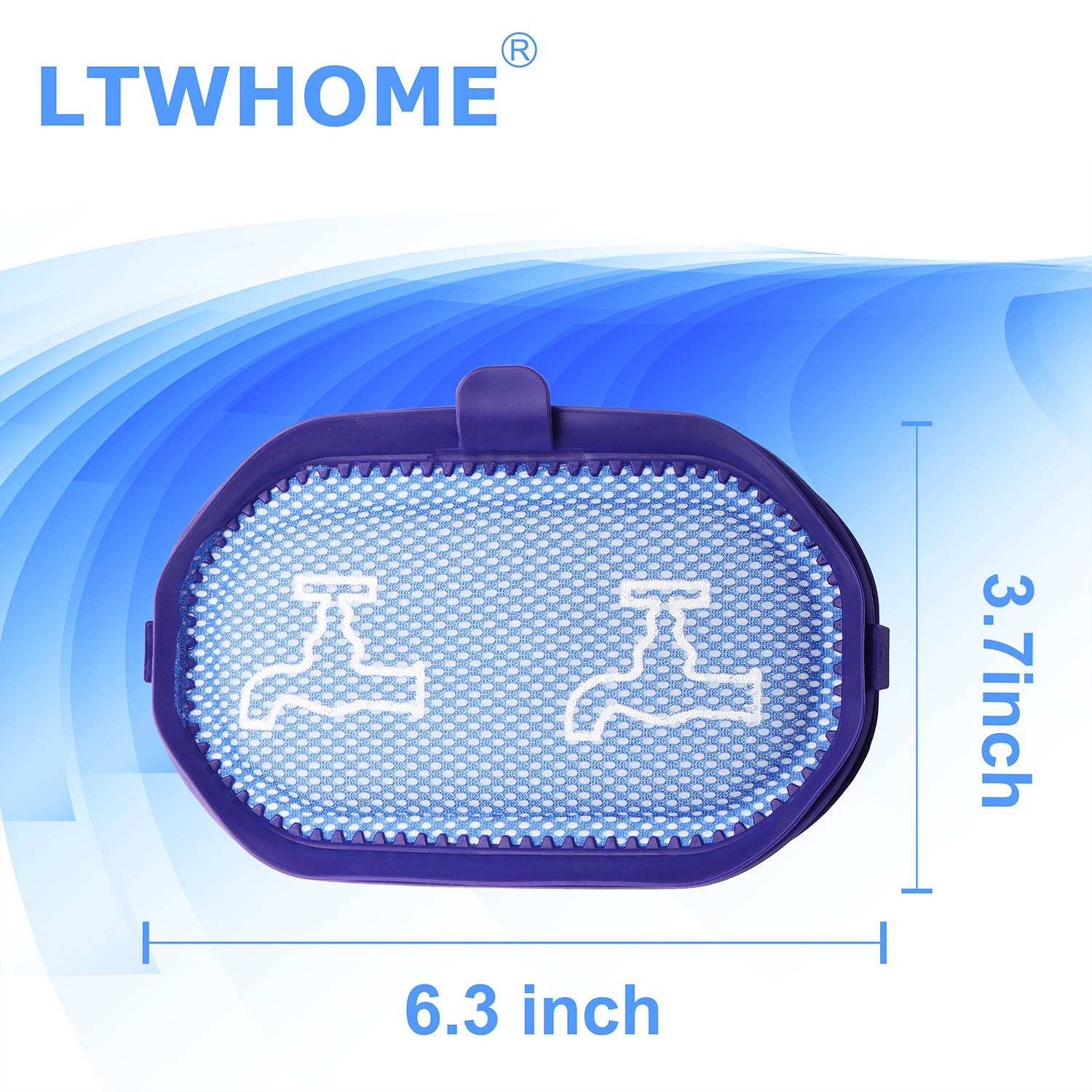 LTWHOME Filter für Dyson DC30 DC31 DC34 DC35 und DC44