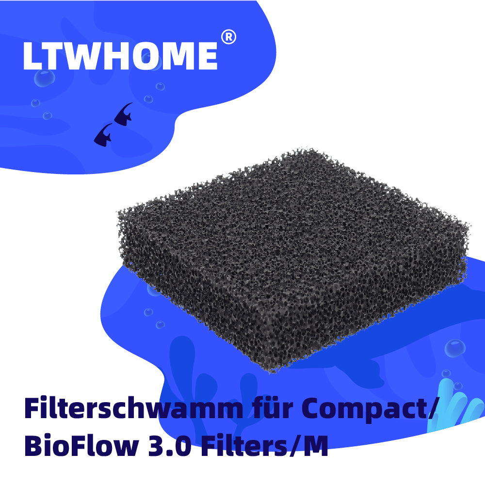 LTWHOME Filterschwamm für Juwel Compact/BioFlow 3.0 Filters/M