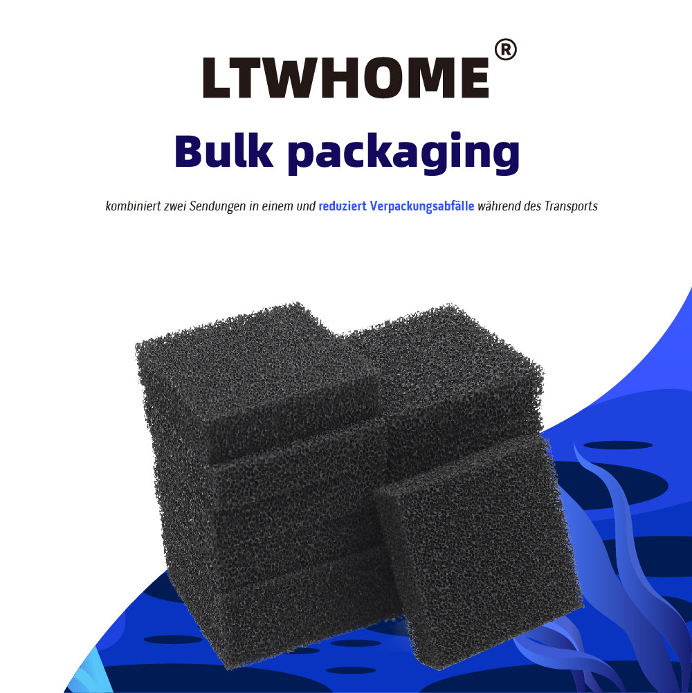 LTWHOME Filterschwamm für Juwel Compact/BioFlow 3.0 Filters/M