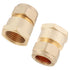 LTWFITTING Brass 15mm OD x 1/2 Zoll Female IG Compression Connector Fitting