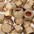 LTWFITTING 10mm Compression Plug, Brass Compression Stoppende Blankkappe