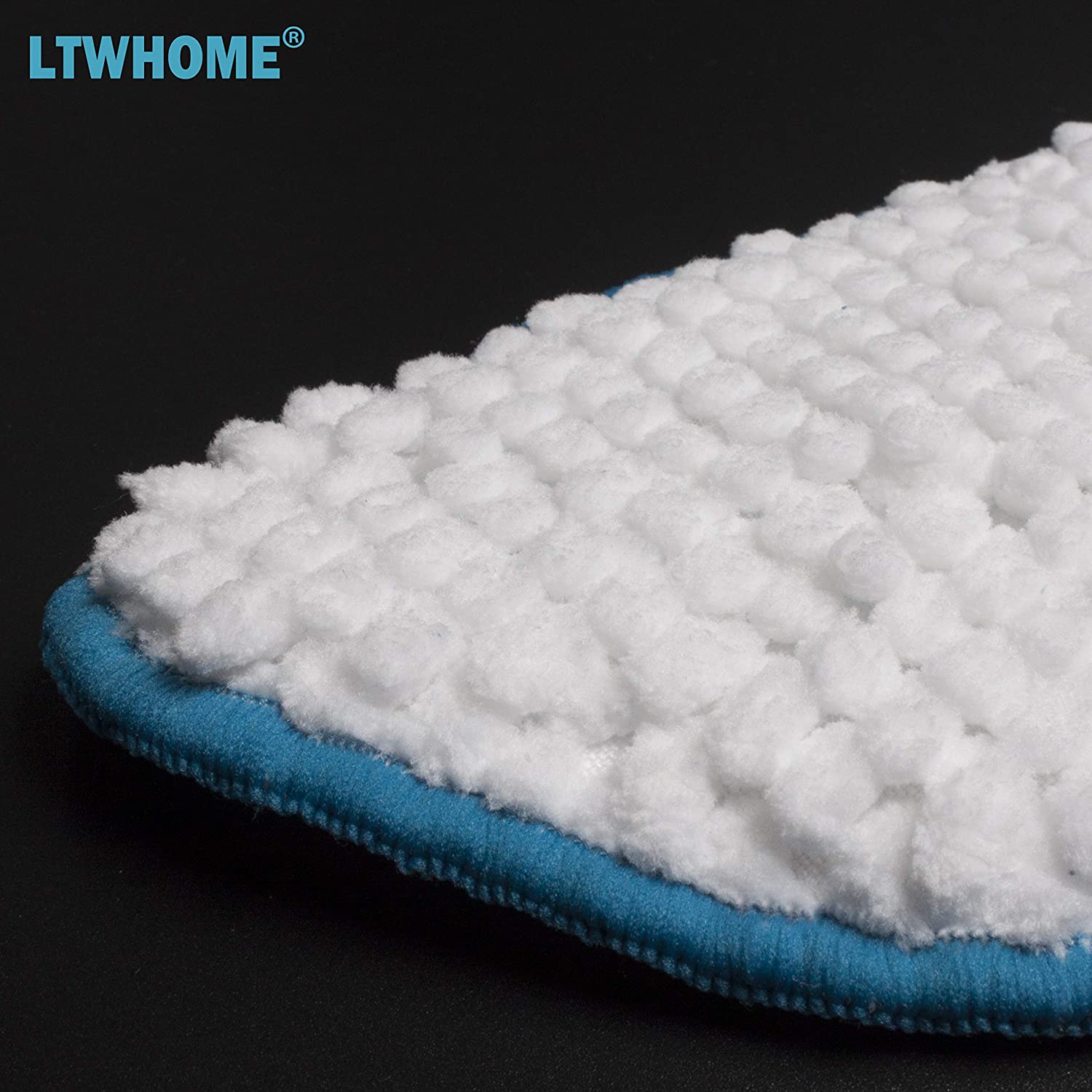 LTWHOME Wet Mop Pads für Dirt Devil Steam Mop Compare to Part AD51000