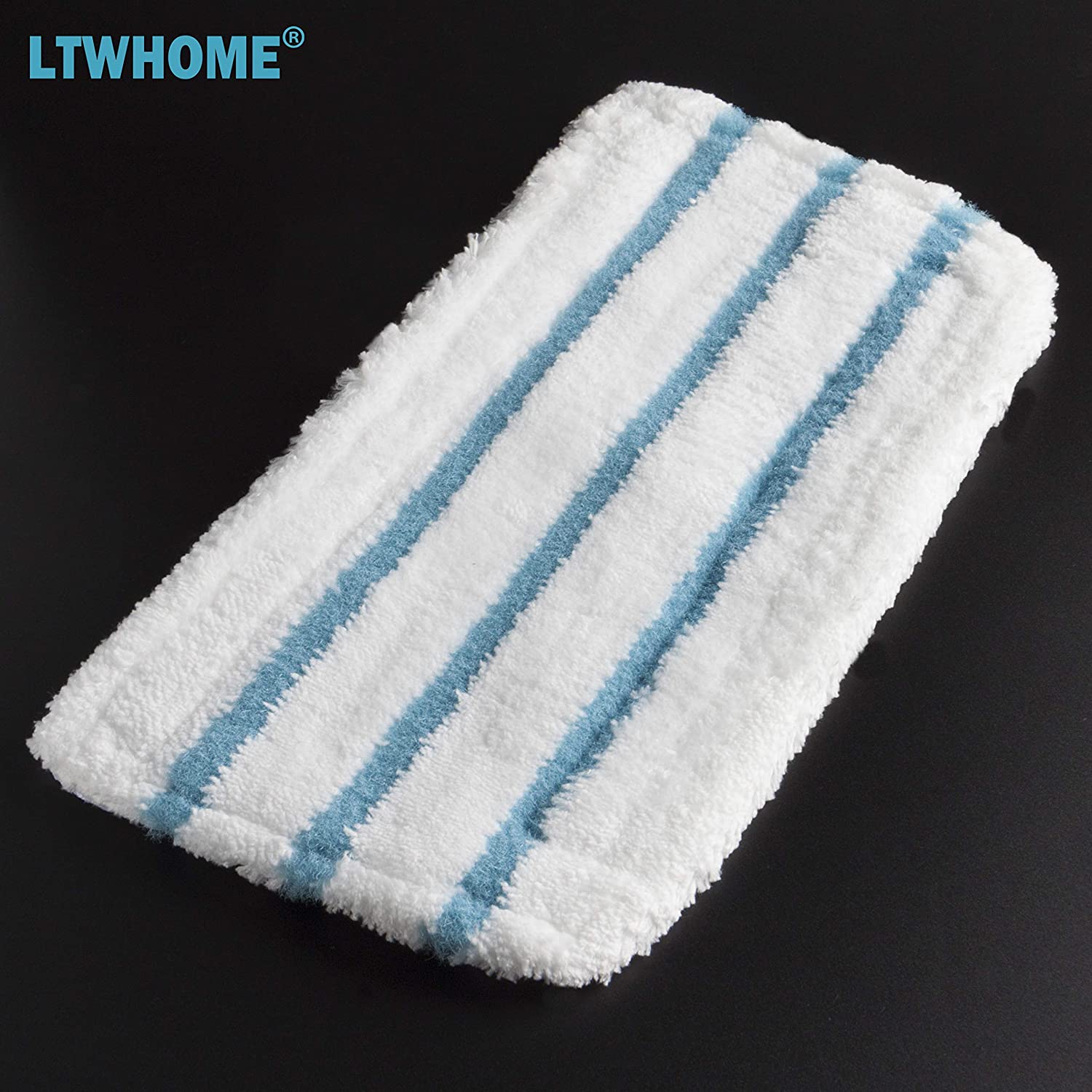 LTWHOME Mop Pads für Black+Decker Steam Mop Compare to FSMP30 FSMP20 SMP30 SMP20 FSM1630