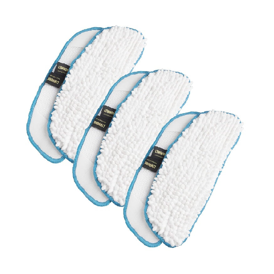 LTWHOME Wet Mop Pads für Dirt Devil Steam Mop Compare to Part AD51000