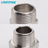 LTWFITTING Edelstahl 316 Pipe Hex Reducing Nipple Fitting 1Zoll x 3/4Zoll Male BSPT