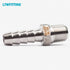 LTWFITTING Edelstahl 316 Steckverbindung mit Widerhaken 1/8" Male BSPT x 1/4"(6mm) Hose Barb Brenngas Wasser